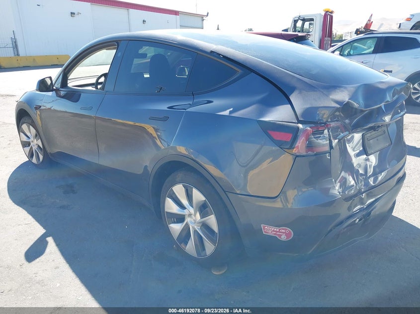 Vin: 7saygded7pf977409, lot: 46691962, tesla model y rwd 20233