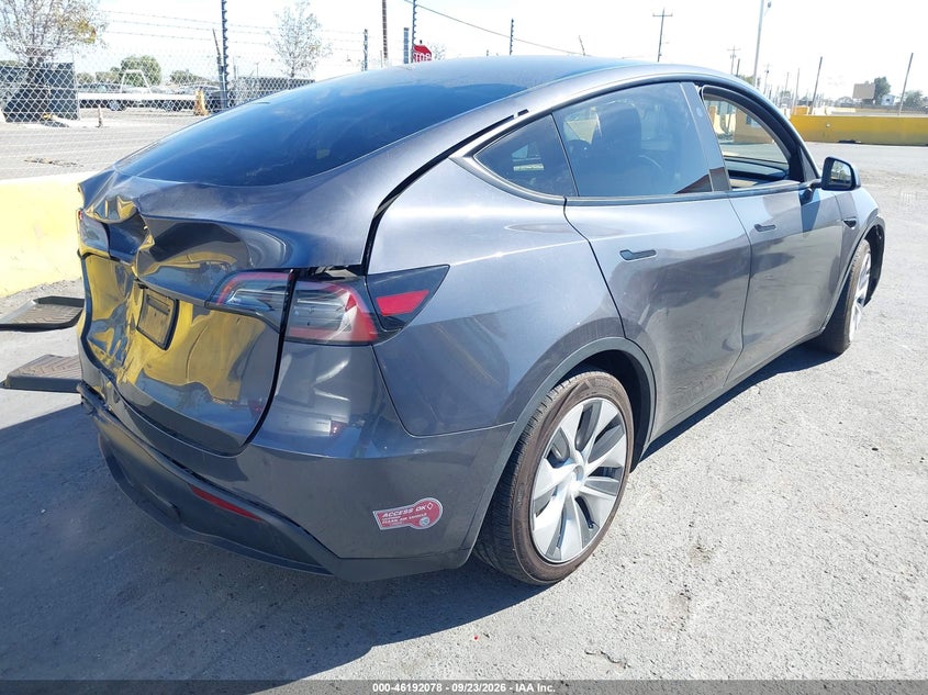 Vin: 7saygded7pf977409, lot: 46691962, tesla model y rwd 20234