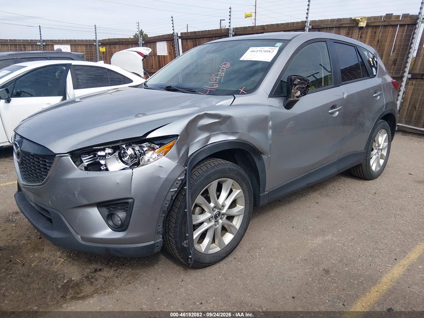 Vin: jm3ke4dy6e0386911, lot: 46691966, mazda cx-5 grand touring 20142