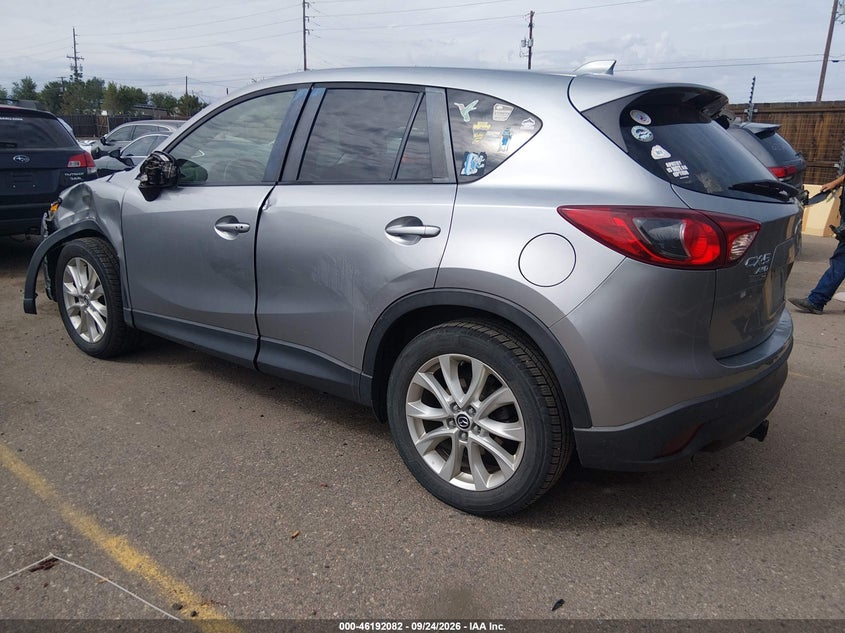Vin: jm3ke4dy6e0386911, lot: 46691966, mazda cx-5 grand touring 20143