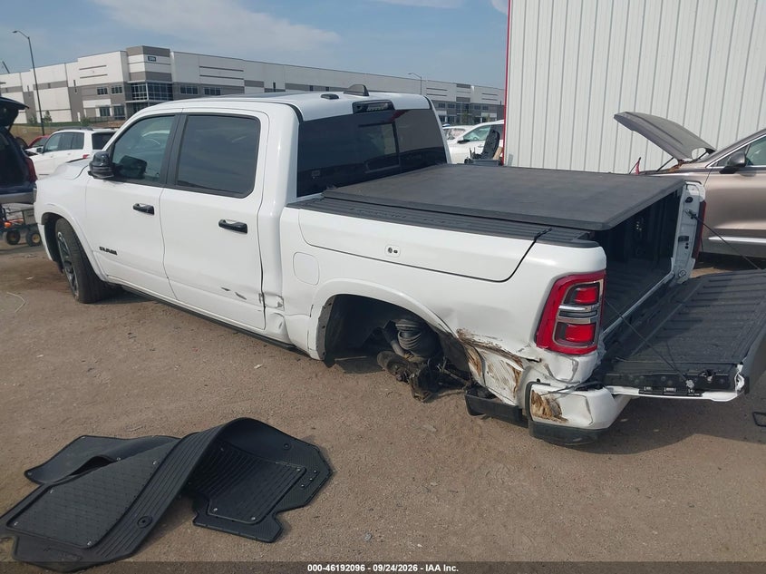 Vin: 1c6srfhp5sn631648, lot: 46691979, ram 1500 limited  4x4 5'7 box 20253