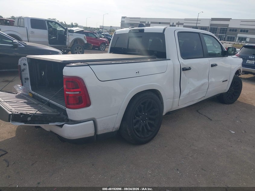 Vin: 1c6srfhp5sn631648, lot: 46691979, ram 1500 limited  4x4 5'7 box 20254