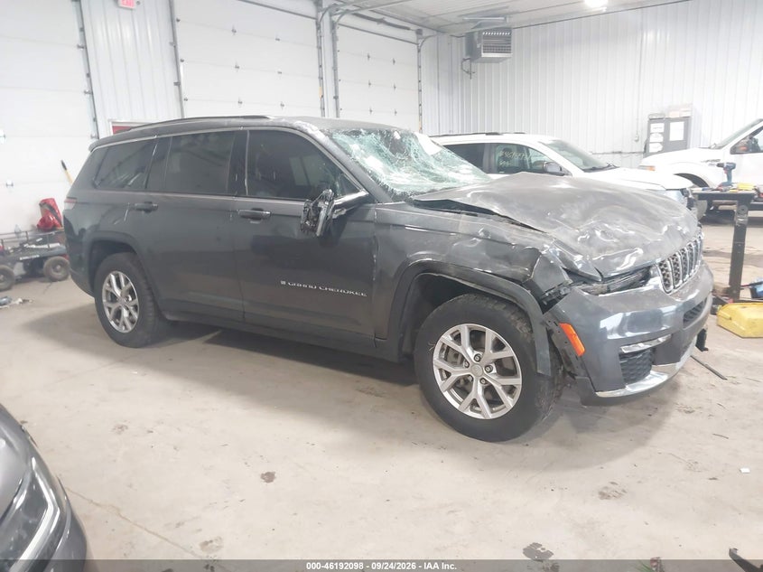 Vin: 1c4rjkbg8n8503200, lot: 46691982, jeep grand cherokee l limited 4x4 2022 img_1