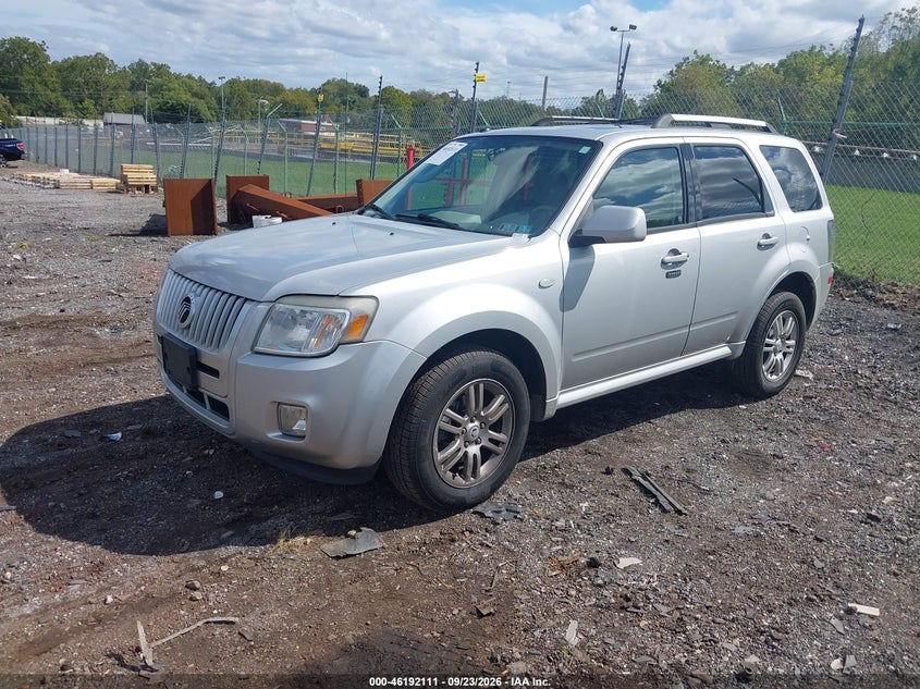 MERCURY MARINER 2009 VIN 4M2CU87G49KJ25811