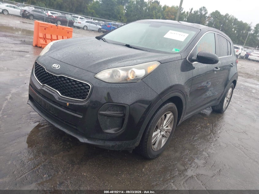 Vin: kndpm3ac3j7304705, lot: 46691998, kia sportage lx 20182