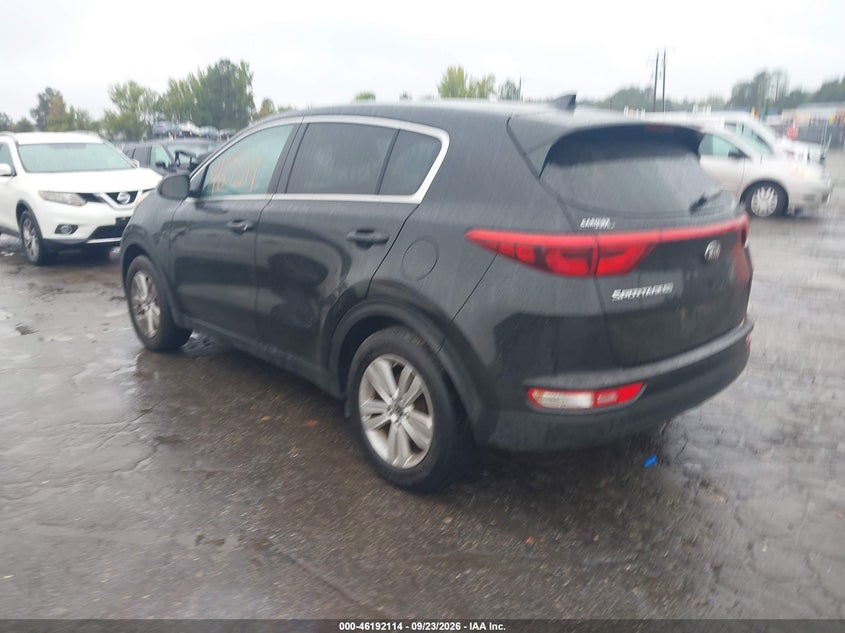 Vin: kndpm3ac3j7304705, lot: 46691998, kia sportage lx 20183