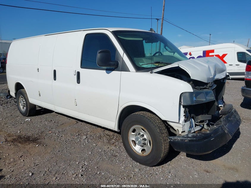 Vin: 1gczghfg1l1189195, lot: 46692003, chevrolet express cargo rwd 3500 extended wheelbase wt 2020 img_1