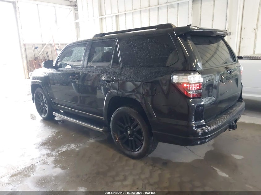 Vin: jtebu5jrxk5626275, lot: 46692004, toyota 4runner limited nightshade 20193