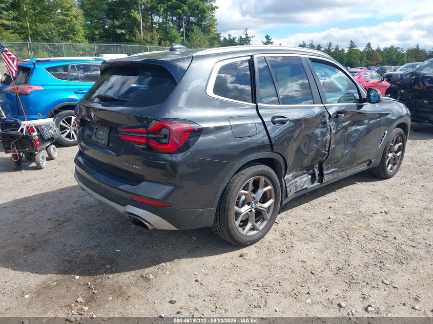 Vin: 5ux53dp05n9k23601, lot: 46692008, bmw x3 xdrive30i 20224