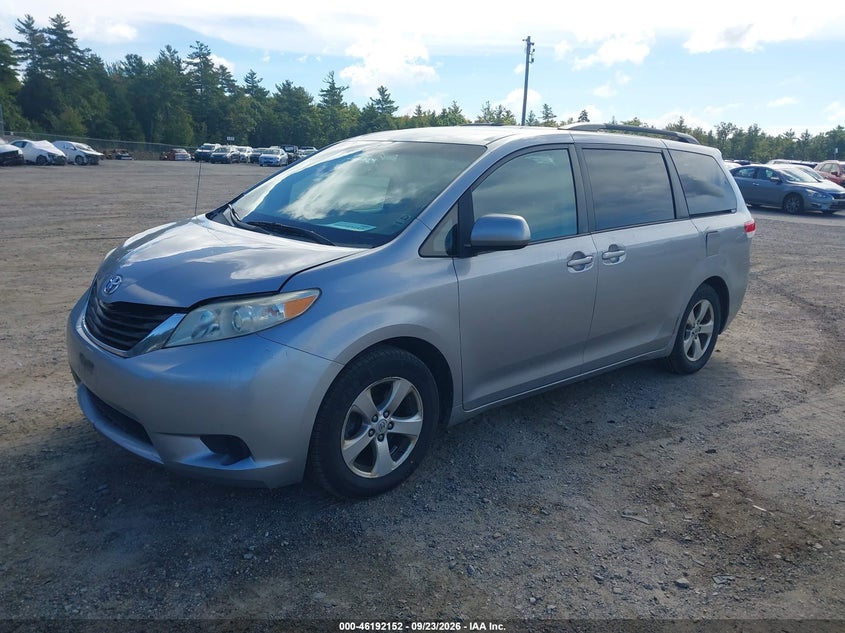 Vin: 5tdkk3dcxbs011497, lot: 46692036, toyota sienna le v6 20112