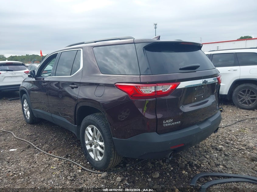 Vin: 1gnergkw2kj187171, lot: 46692037, chevrolet traverse 1lt 20193