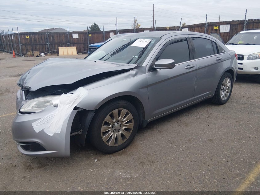 Vin: 1c3ccbab2en122678, lot: 46692047, chrysler 200 lx 20142