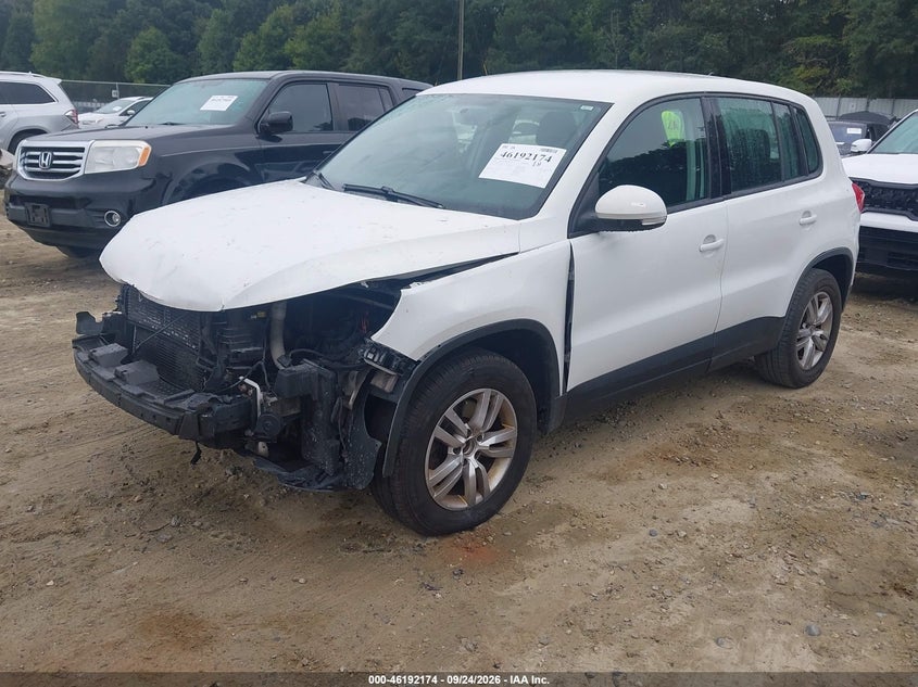 Vin: wvgbv3ax7ew519327, lot: 46692058, volkswagen tiguan s 20142