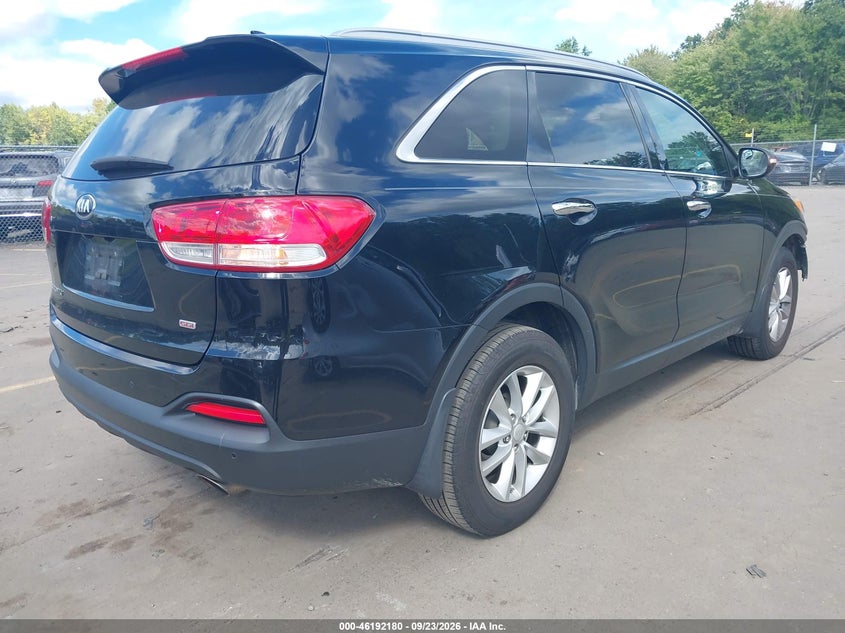 Vin: 5xypg4a30gg052131, lot: 46692064, kia sorento lx 20164