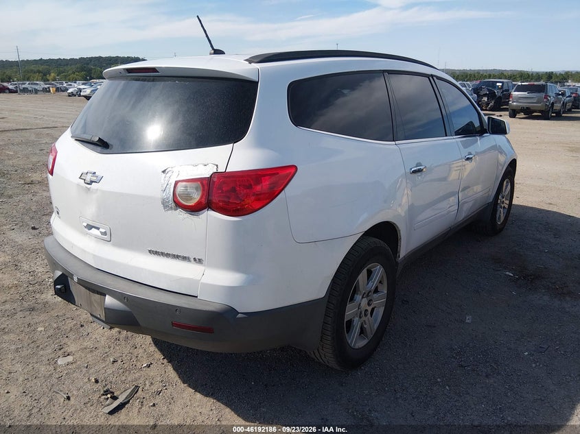 Vin: 1gnlrfed4as151258, lot: 46692071, chevrolet traverse lt 20104