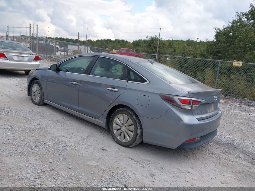 Vin: kmhe24l14ga012017, lot: 46692095, hyundai sonata hybrid se 20163