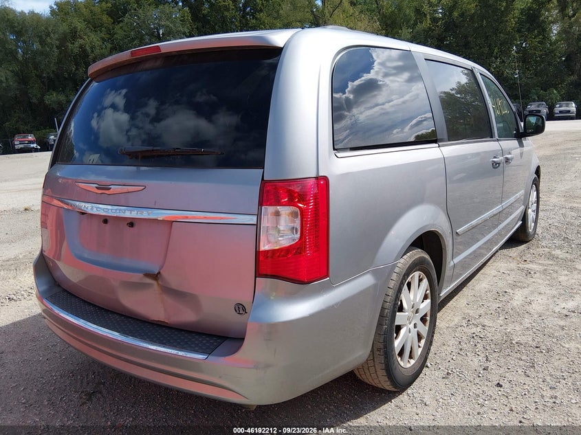 Vin: 2c4rc1bg8fr577310, lot: 46692096, chrysler town & country touring 20154