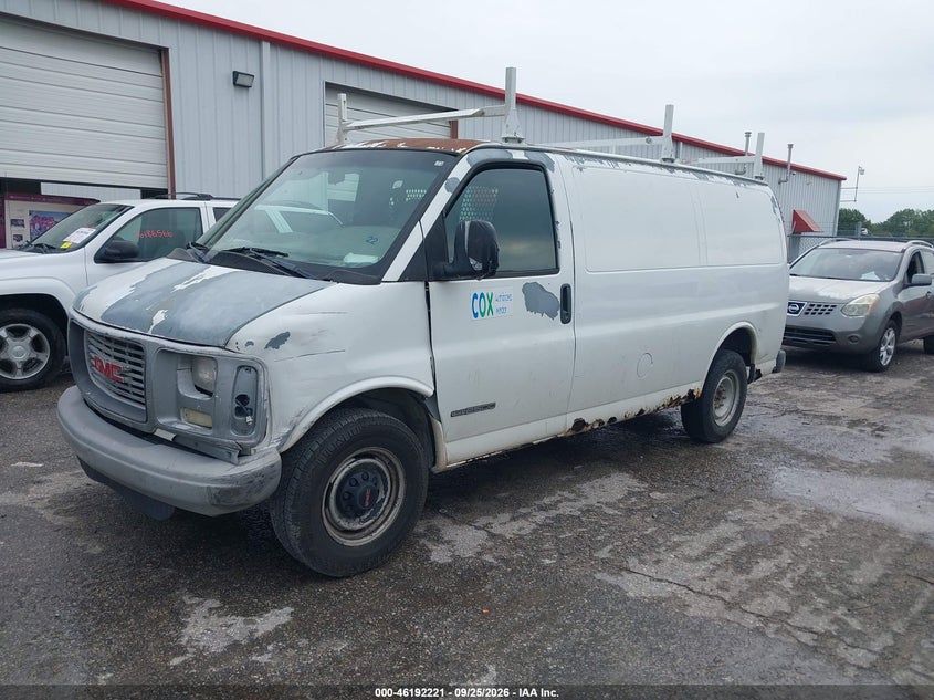 2001 GMC Savana Standard, Repossession, IAAI, VIN 1GTGG25R411234232 — photo 2