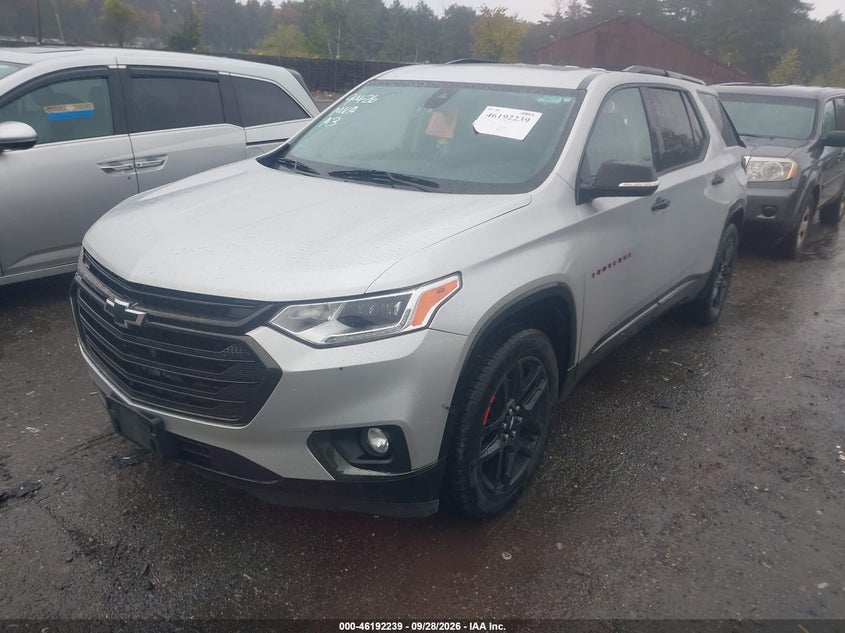 Vin: 1gnevkkw4kj264833, lot: 46692123, chevrolet traverse premier 20192