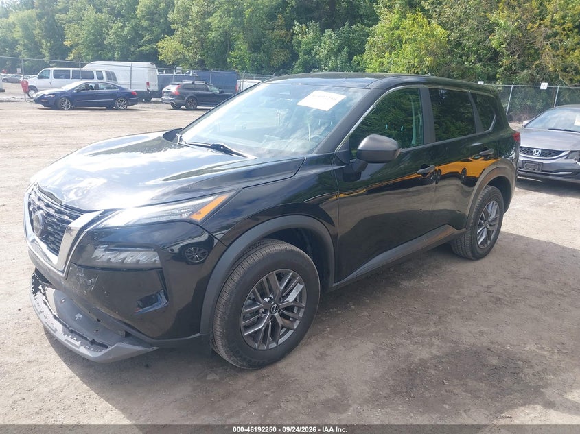 Vin: 5n1bt3ab0pc893065, lot: 46692134, nissan rogue s intelligent awd 20232