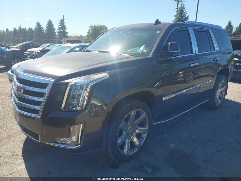 Vin: 1gys4mkj8fr729176, lot: 46692153, cadillac escalade luxury 20152