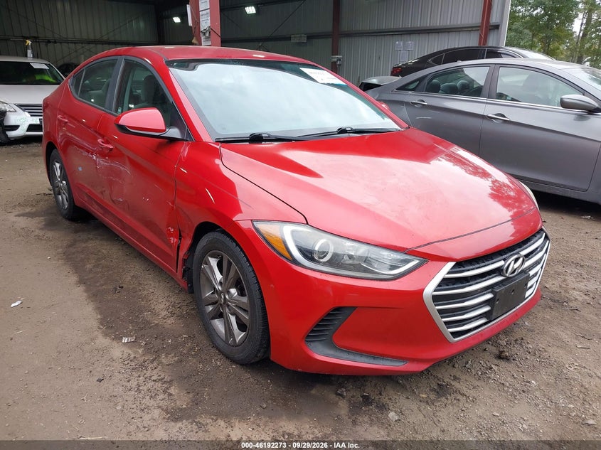 2017 Hyundai Elantra Se, Правый бок, IAAI, VIN 5NPD84LF0HH039588