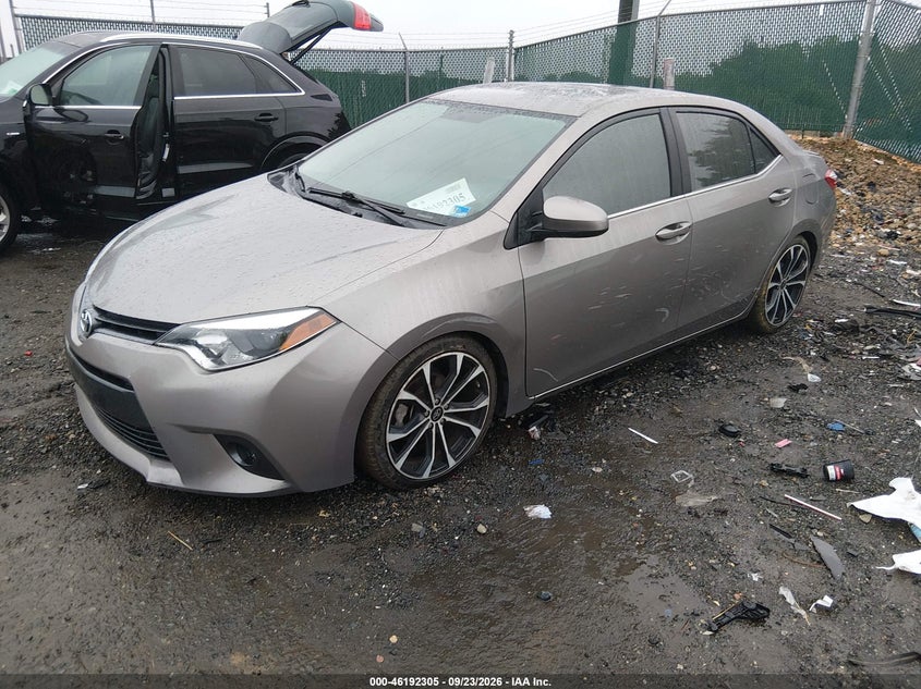 Vin: 2t1bprhe0fc295608, lot: 46692189, toyota corolla le eco plus 20152