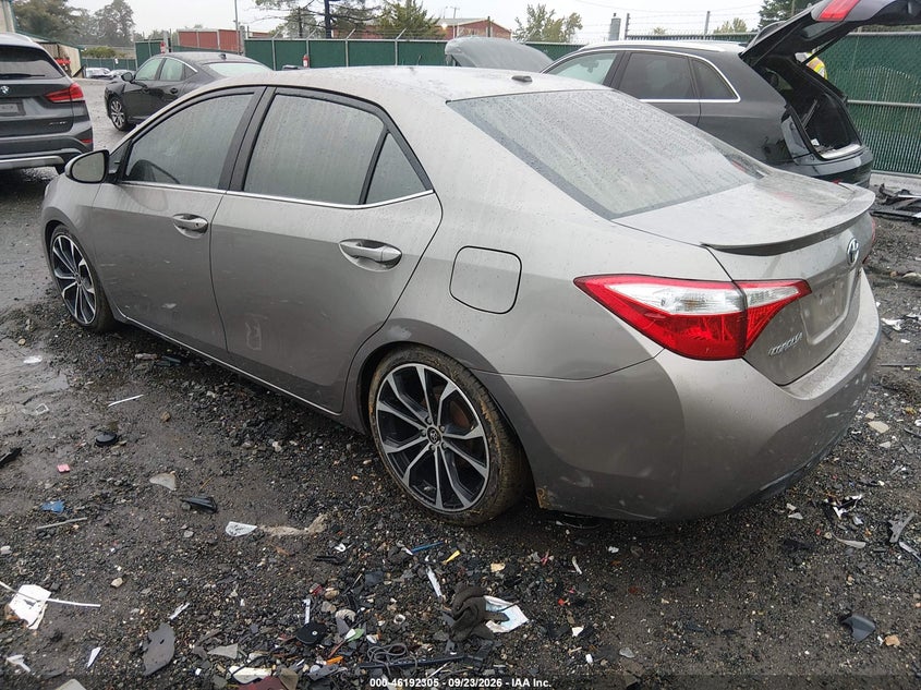 Vin: 2t1bprhe0fc295608, lot: 46692189, toyota corolla le eco plus 20153