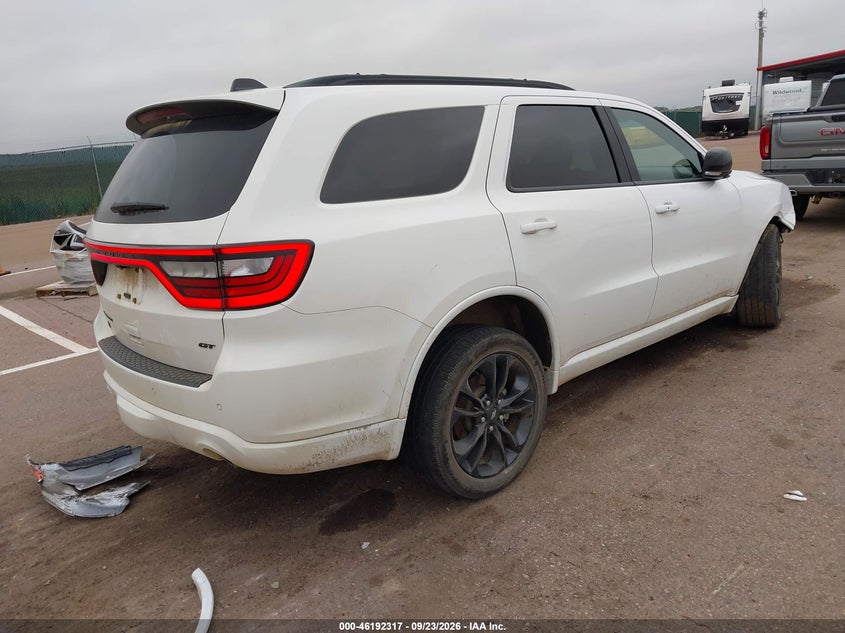 Vin: 1c4rdjdg5rc198787, lot: 46692201, dodge durango gt plus awd 20244
