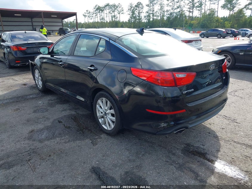 Vin: knagm4a72f5629189, lot: 46692221, kia optima lx 20153