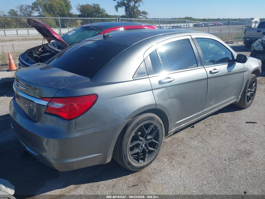 Vin: 1c3ccbab9cn244693, lot: 46692231, chrysler 200 lx 20124