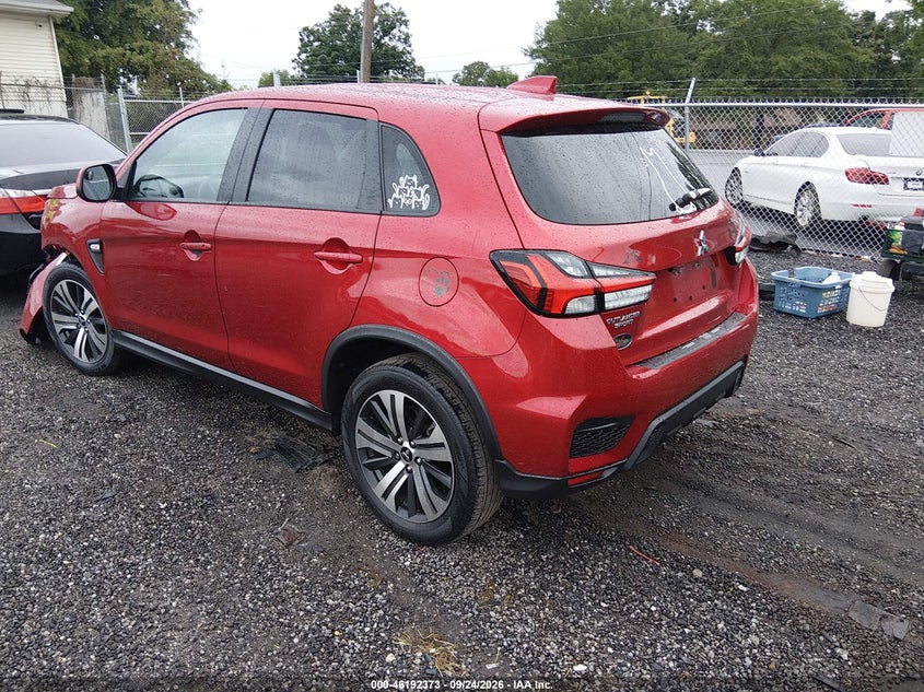 Vin: ja4apuauxnu020775, lot: 46692257, mitsubishi outlander sport 2.0 be 2wd/2.0 es 2wd/2.0 le 2wd/2.0 s 2wd 20223