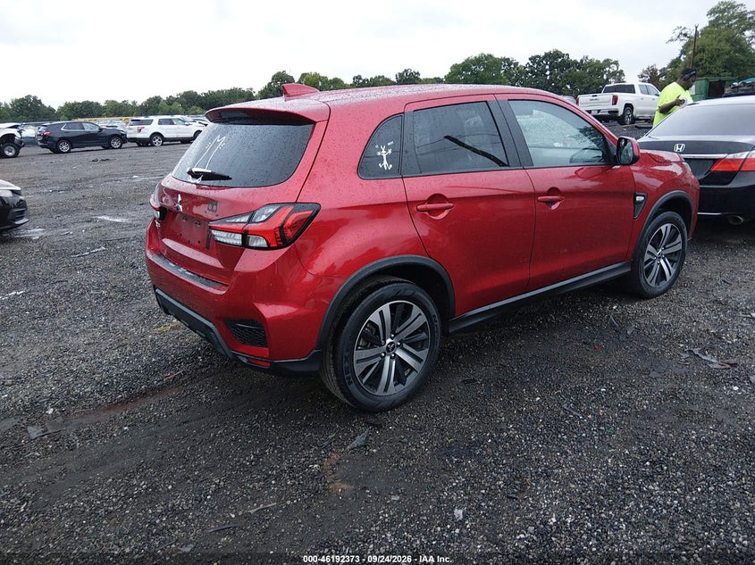 Vin: ja4apuauxnu020775, lot: 46692257, mitsubishi outlander sport 2.0 be 2wd/2.0 es 2wd/2.0 le 2wd/2.0 s 2wd 20224