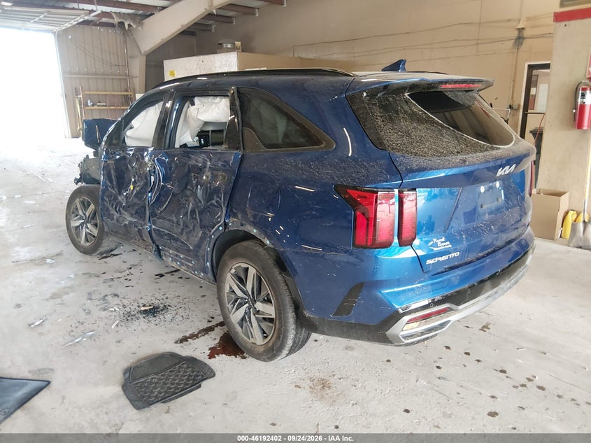 Vin: 5xyrl4lc4pg223478, lot: 46692286, kia sorento s 20233