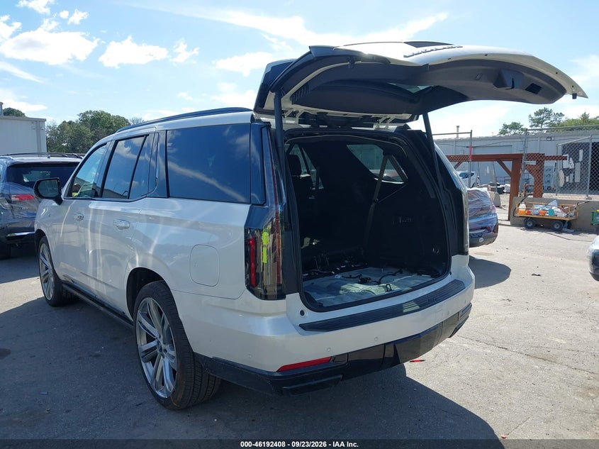 Vin: 1gys9grl8sr340476, lot: 46692292, cadillac escalade sport platinum 20253