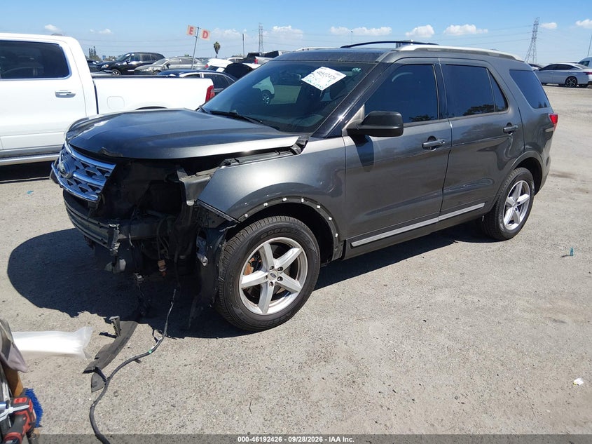 2019 Ford Explorer Xlt, Удар спереди, IAAI, VIN 1FM5K7D87KGA46813 — фото 2