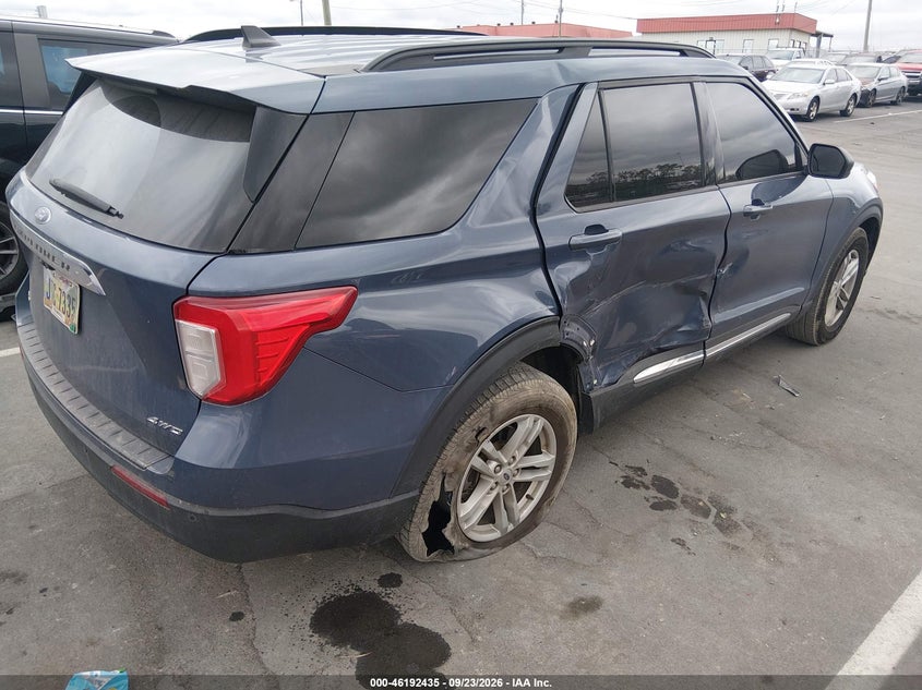 Vin: 1fmsk8dh2mga58718, lot: 46692319, ford explorer xlt 20214