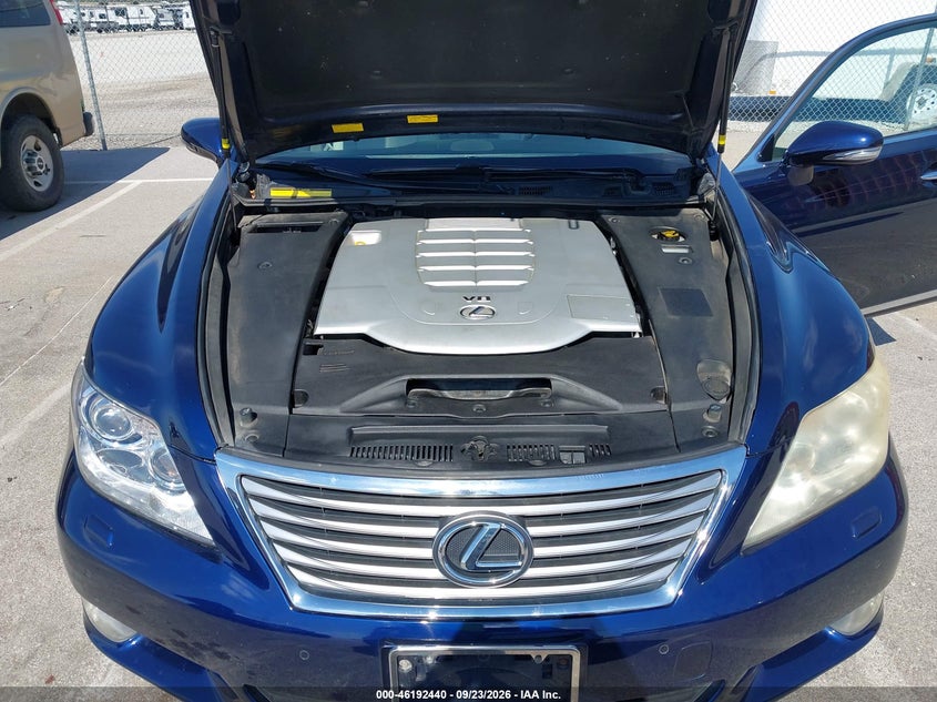 LEXUS LS 460 2010 VIN JTHCL1EF6A5006931