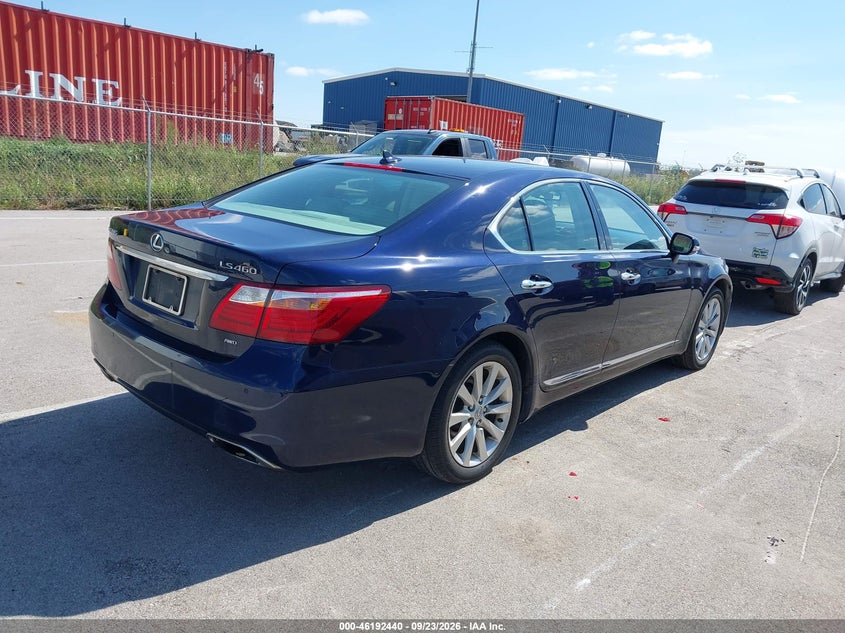 Vin: jthcl1ef6a5006931, lot: 46692323, lexus ls 460 20104