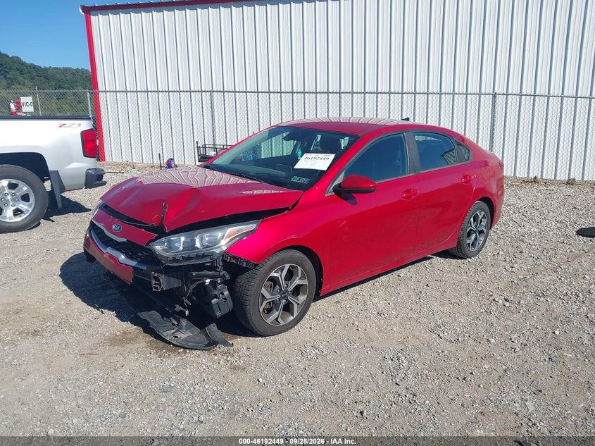 Vin: 3kpf24ad3ke035137, lot: 46692333, kia forte lxs 20192