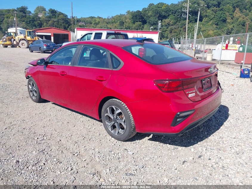 Vin: 3kpf24ad3ke035137, lot: 46692333, kia forte lxs 20193