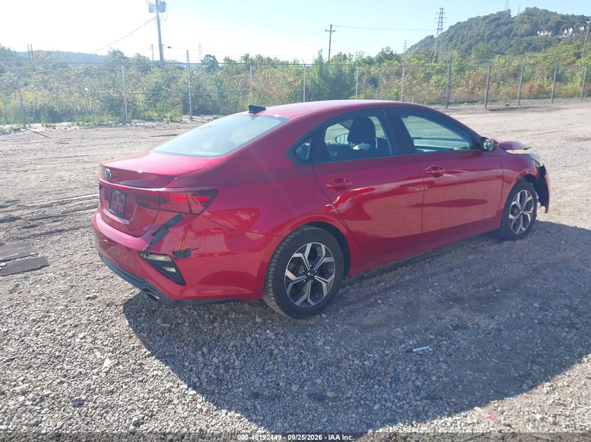 Vin: 3kpf24ad3ke035137, lot: 46692333, kia forte lxs 20194
