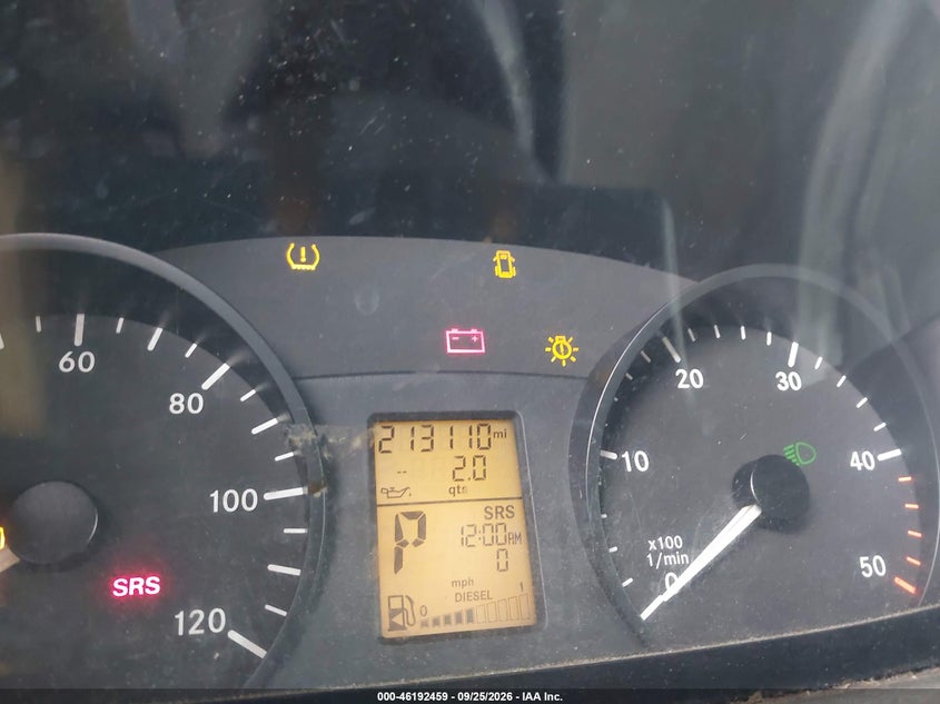 MERCEDES-BENZ SPRINTER 2500 2012 VIN WD3PE8CB3C5672339