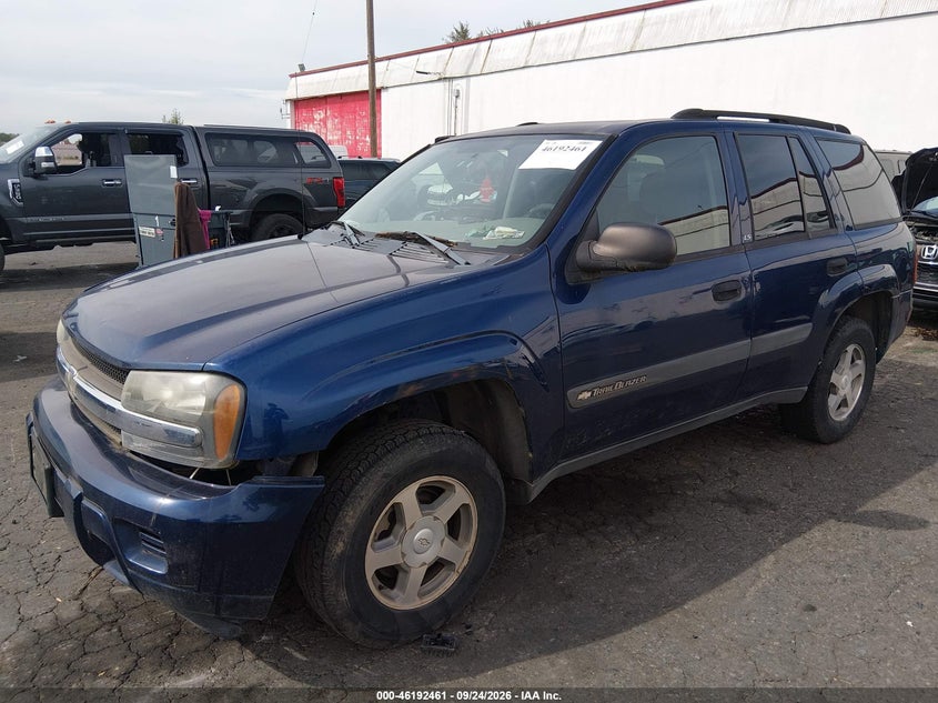 CHEVROLET TRAILBLAZER 2004 VIN 1GNDT13S042351634
