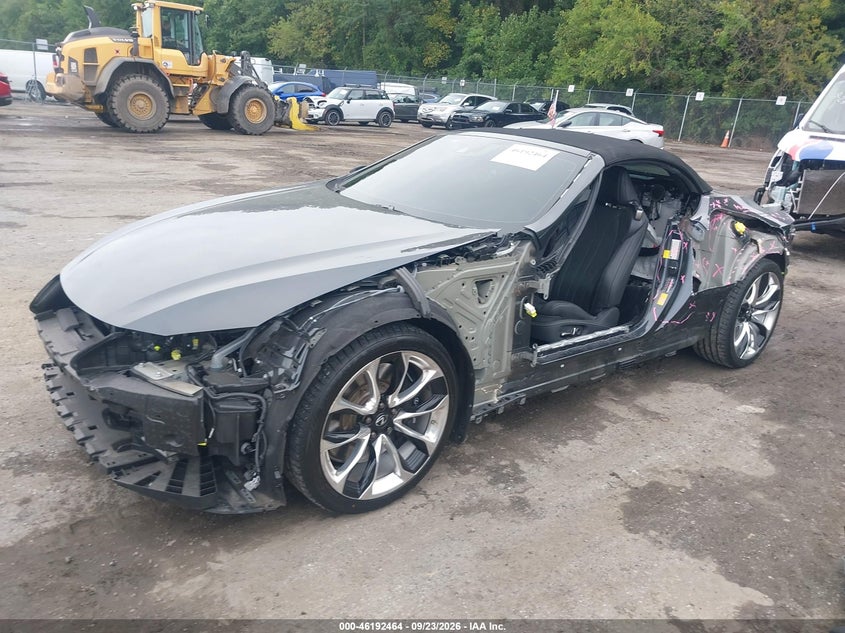Vin: jthkpaay5ma104335, lot: 46692348, lexus lc 500 20212