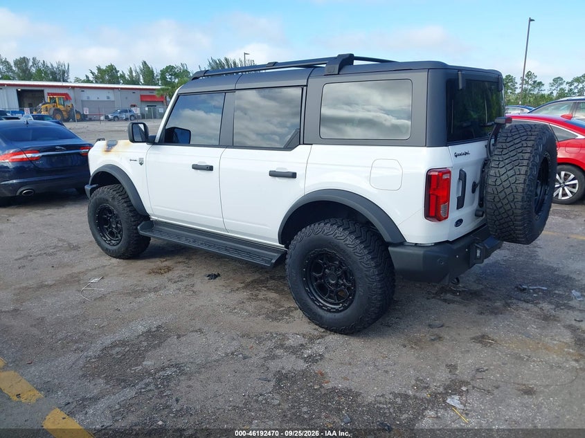 Vin: 1fmde7bh2slb78293, lot: 46692354, ford bronco big bend 20253