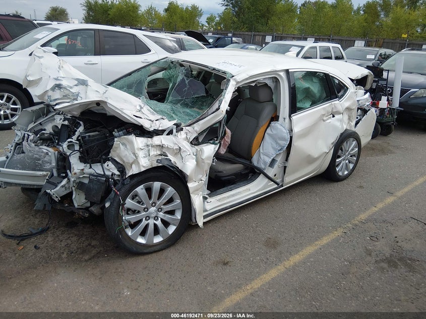 Vin: 1g4pp5sk9g4120822, lot: 46692355, buick verano 20162