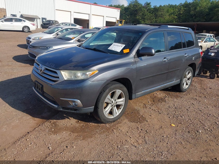 2013 Toyota Highlander, Звичайний знос, IAAI, VIN 5TDDK3EH8DS187101 — фото 2