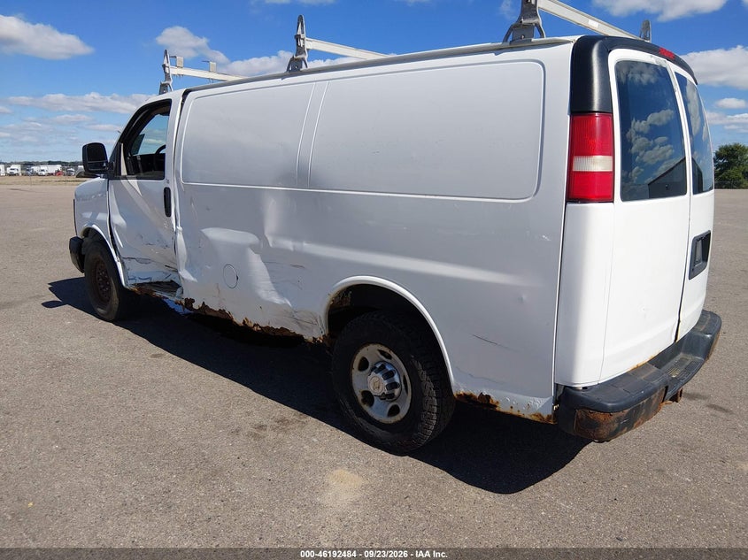 Vin: 1gcwgffa9b1129764, lot: 46692368, chevrolet express 2500 work van 20113