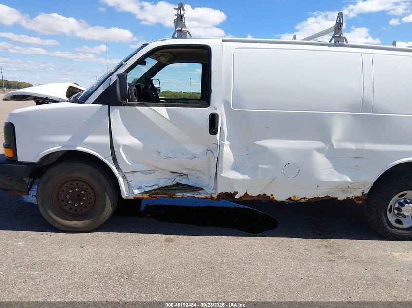 CHEVROLET EXPRESS 2500 2011 VIN 1GCWGFFA9B1129764